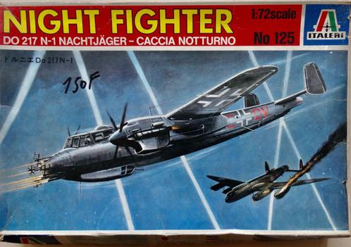 ITALERI 1:72 - DORNIER 217 N-1 NIGHT FIGHTER, Hobby & Loisirs créatifs, Modélisme | Avions & Hélicoptères, Neuf, Avion, 1:72 à 1:144