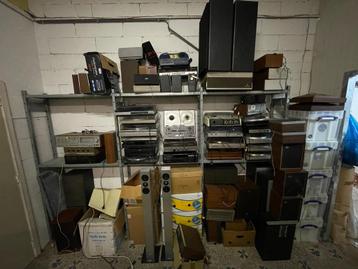 Groot lot hifi - AKAI - REVOX - MARANTZ - TECHNICS - PIONEER disponible aux enchères