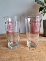 2x bierglas Export Lamot 33cl, Ophalen of Verzenden, Zo goed als nieuw, Bierglas