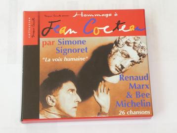 CD Hommage aan Jean COCTEAU door Simone SIGNORET  beschikbaar voor biedingen