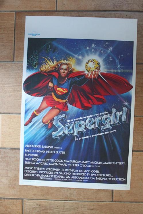 filmaffiche Supergirl 1984 filmposter, Verzamelen, Posters, Zo goed als nieuw, Film en Tv, A1 t/m A3, Rechthoekig Staand, Ophalen of Verzenden