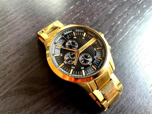 Montre Armani Exchange Gold pour homme, Bijoux, Sacs & Beauté, Montres | Hommes, Comme neuf, Montre-bracelet, Autres marques, Or