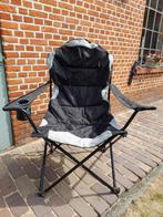 Plooistoel in goede staat met hoge rugleuning, Tuin en Terras, Ophalen, Gebruikt
