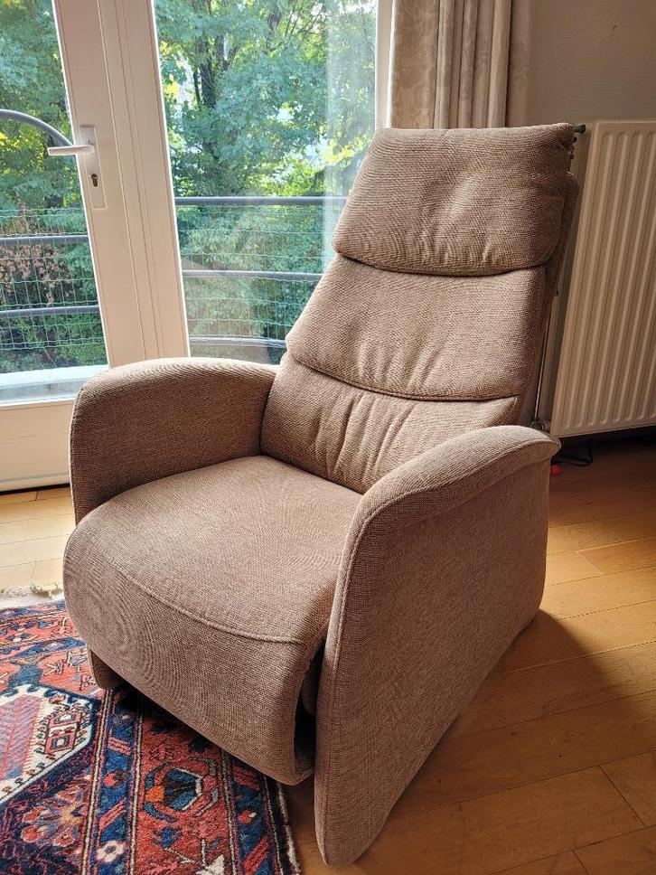HUKLA EC21007 hoogwaardige gemotoriseerde relaxfauteuil, Huis en Inrichting, Fauteuils, Nieuw, Stof, 75 tot 100 cm, 100 tot 125 cm