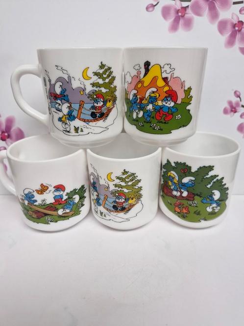 💙 Smurfen Mokken, Verzamelen, Stripfiguren, Zo goed als nieuw, Overige typen, Smurfen, Ophalen of Verzenden