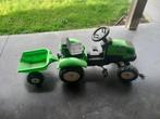 Kinder tractor met aanhangwagen, Kinderen en Baby's, Ophalen, Gebruikt, Met kar of aanhanger