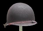 WWII US M1 Helmet with Liner, Verzamelen, Ophalen of Verzenden, Landmacht