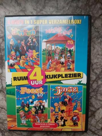 4 dvd's in 1 super verzamelbox, Alle leeftijden, Ophalen of Verzenden, Gebruikt