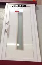 Porte en pvc blanc ou  anthracite poignée comprise, Bricolage & Construction, Enlèvement, Neuf, Vitre comprise