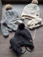 Mutsen + handschoenen 86/92, Ophalen, Setje, Jongen of Meisje, Zo goed als nieuw