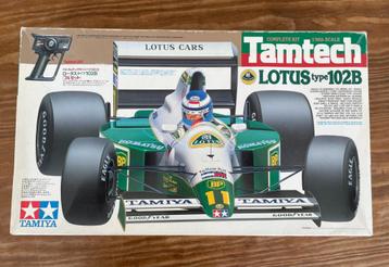 Tamiya RC Vintage nib: Tamtech 1/14 Lotus 102B Complete kit beschikbaar voor biedingen