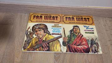 Set van 2 albums Geschiedenis van het Wilde Westen — Édition beschikbaar voor biedingen