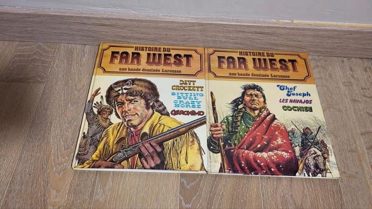 Set van 2 albums Geschiedenis van het Wilde Westen — Édition, Boeken, Stripverhalen, Gelezen, Complete serie of reeks