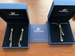 Swarovski nieuwe set oorbellen en ketting, Enlèvement ou Envoi, Neuf, Argent, Avec cristal