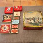 10 Blikken doosjes voor sigaren - Karel I ..., Verzamelen, Ophalen of Verzenden, Gebruikt, Overige, Overige merken