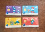 Schtroumpfs 4 cartes Mobib de 2018 neuves, Enlèvement ou Envoi, Schtroumpfs, Neuf