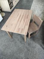 Kinder tafel met stoel, Ophalen, Zo goed als nieuw, Tafel(s) en Stoel(en)