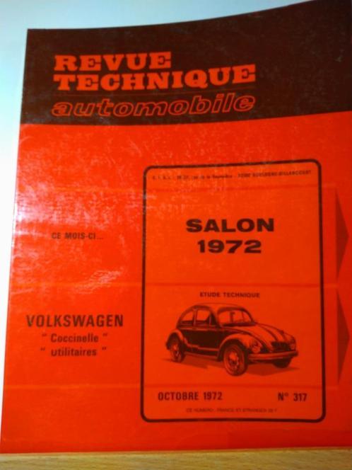 RTA - VW Coccinelle - Utilitaires - n 317 - oct 1982, Auto diversen, Handleidingen en Instructieboekjes, Verzenden