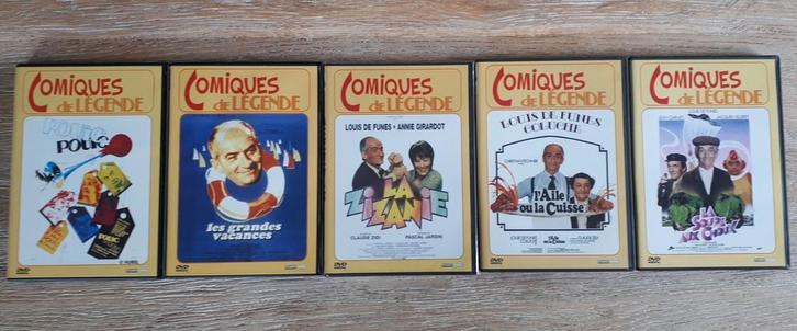 5 DVD Comiques de Légende Louis De Funès, Cd's en Dvd's, Dvd's | Komedie, Zo goed als nieuw, Ophalen of Verzenden