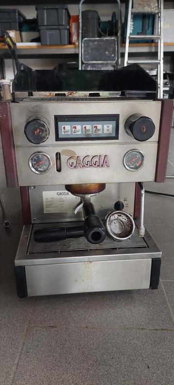 machine à expresso Gaggia disponible aux enchères