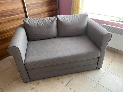 TE KOOP 2 zit slaapbank, Huis en Inrichting, Zetels | Zetels, Zo goed als nieuw, Rechte bank, Tweepersoons, Minder dan 150 cm