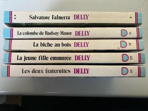 COLLECTION Delly (5 livres) € 1,00 / piéce; le tout € 4,00, Livres, Romans, Comme neuf, Enlèvement ou Envoi