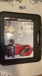 4 disques fonte DOMYOS 1 kg et malette – musculation), Enlèvement ou Envoi, Utilisé, Noir, Matériel