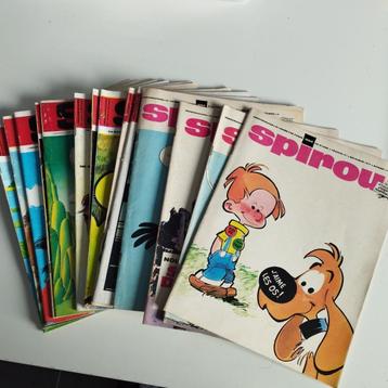 Lot Bd Magazines Spirou Année 1960