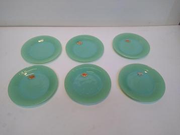 Fire-King Jadeite dessertborden beschikbaar voor biedingen