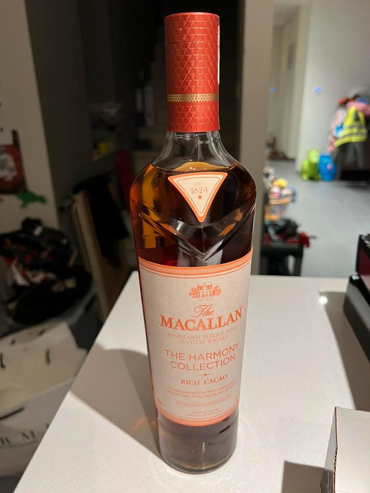 Macallan Rich Cacao The Harmony Collection, Verzamelen, Wijnen, Nieuw, Ophalen of Verzenden