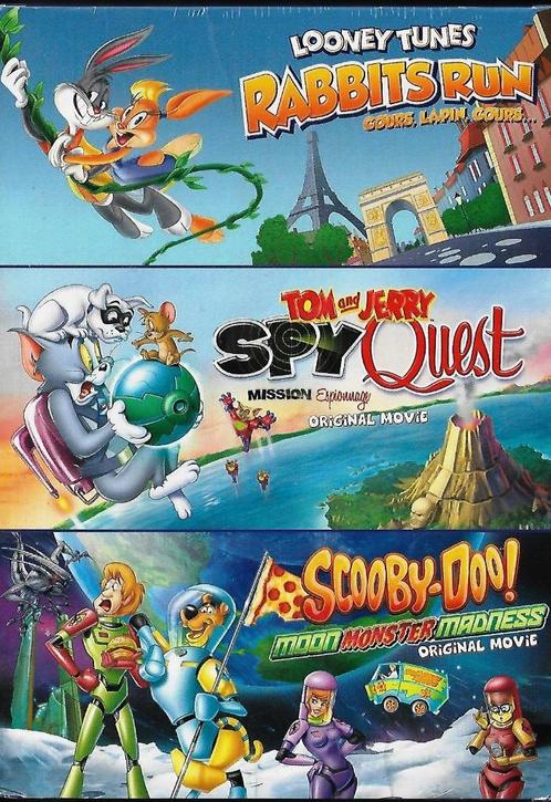 Looney Tunes + Tom & Jerry + Scooby-Doo, Cd's en Dvd's, Dvd's | Tv en Series, Nieuw in verpakking, Komedie, Boxset, Alle leeftijden