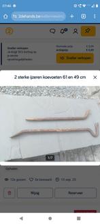 2 sterke koevoeten, Antiek en Kunst, Curiosa en Brocante, Ophalen of Verzenden