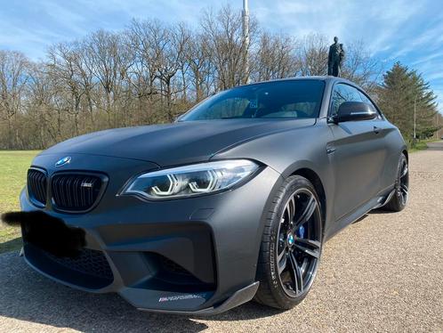 BMW M2 Performance 62.000km Carbon pack mat zwart schuifdak, Auto's, BMW, Bedrijf, Te koop, 2 Reeks, Alarm, Bluetooth, Cruise Control