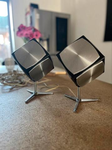Vintage Grundig kubus-speakers - Audiorama 700 - 60s design beschikbaar voor biedingen