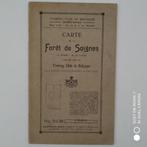 Carte de la forêt de Soignes - Touring Club de Belgique., Utilisé, Enlèvement ou Envoi, 20e siècle ou après