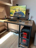 Gaming PC + Monitor MSI 144Hz, Computers en Software, Desktop Pc's, Ophalen, Custom Build, Zo goed als nieuw, Gaming