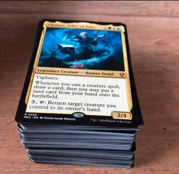 Magic the gathering deck white blue green beschikbaar voor biedingen