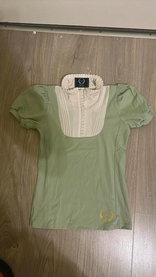 Showshirt Light Green Joline 13-14 jaar, Kleding | Dames, T-shirts, Zo goed als nieuw, Maat 34 (XS) of kleiner, Groen, Korte mouw