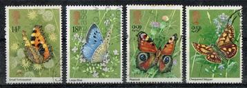 Postzegels uit Engeland - K 5102 - vlinders beschikbaar voor biedingen