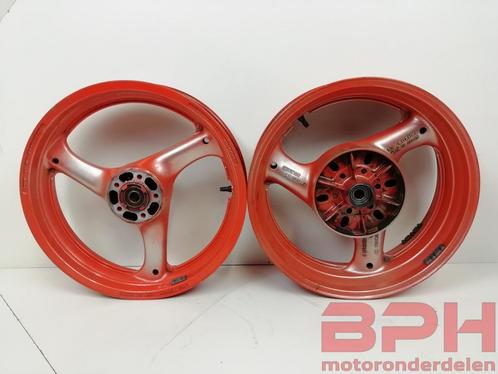 Velgen Suzuki GSX-R 750 1100 1992 t/m 1994 wielen wiel velg, Motoren, Onderdelen | Suzuki, Gebruikt, Ophalen of Verzenden