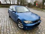 BMW 118D 5P M47 blauw 122ch mod 2007 clima ja17 ctok, Auto's, 122 kW, Zwart, 4 cilinders, Blauw