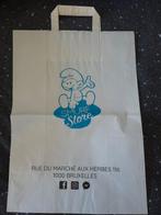 Grand sac en papier Schtroumpf Smurf Store, Envoi, Utilisé, Autres Schtroumpfs, Autres types