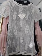 By Ti Mo, shirt in kant, S, NIEUW, Kleding | Dames, Ophalen of Verzenden, Nieuw, Maat 36 (S)
