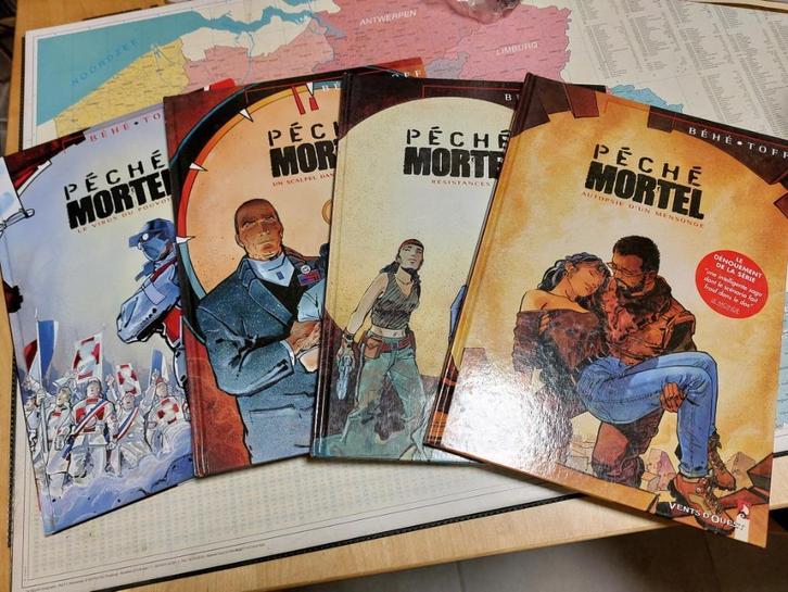 PECHE MORTEL - Série complète(4 vol) - Très bon état, Boeken, Stripverhalen, Ophalen of Verzenden