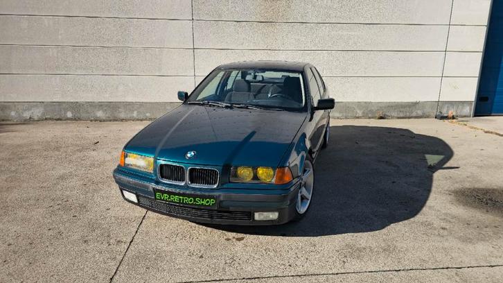 E36 316i Oldtimer, Auto's, BMW, Particulier, 3 Reeks, Benzine, Berline, 4 deurs, Handgeschakeld, Groen, Ophalen