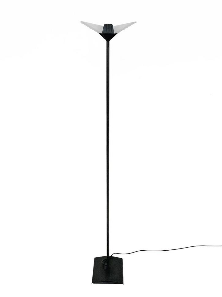 vloerlamp post modern Murano glas, Huis en Inrichting, Lampen | Vloerlampen, 150 tot 200 cm, Glas, Metaal, Ophalen