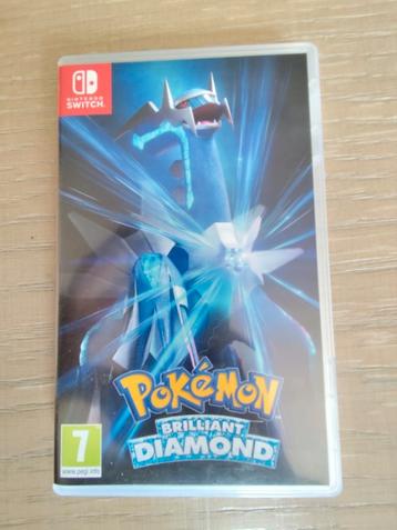 Pokémon Brilliant Diamond, Enlèvement ou Envoi, Utilisé, Autres genres, À partir de 3 ans