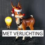 Standing Reindeer – Rendier met verlichte Neus Hoogte 115 cm