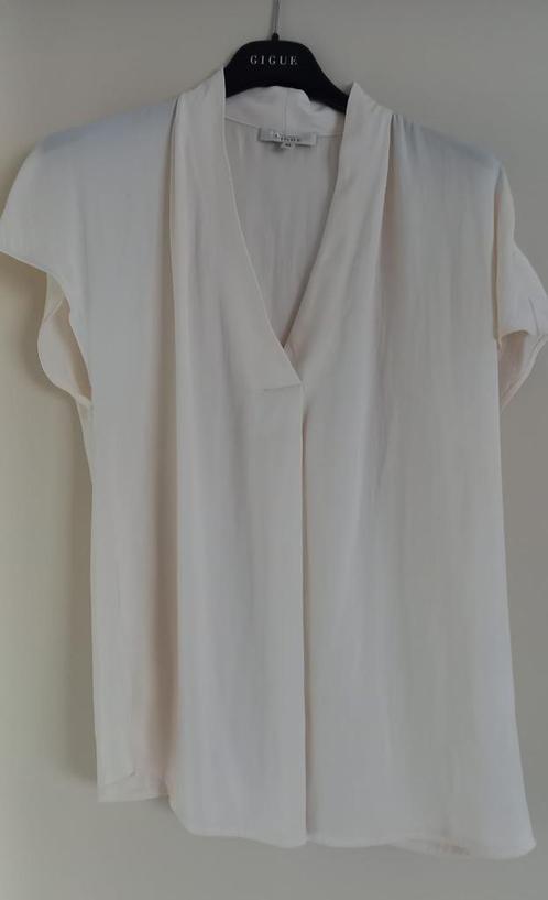Gigue zomerbloesje maat 36, Kleding | Dames, Blouses en Tunieken, Zo goed als nieuw, Maat 36 (S), Beige, Ophalen of Verzenden