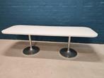 Vintage tafel 6-8 personen, Ophalen, Gebruikt, Metaal